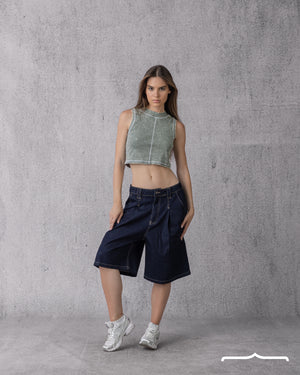 Denim Boyfriend Short