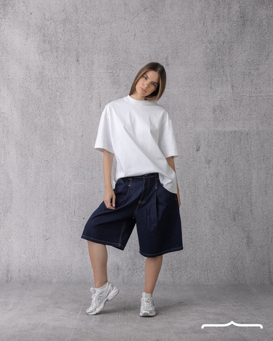 Donald Duck Sketch Oversized T-shirt in White