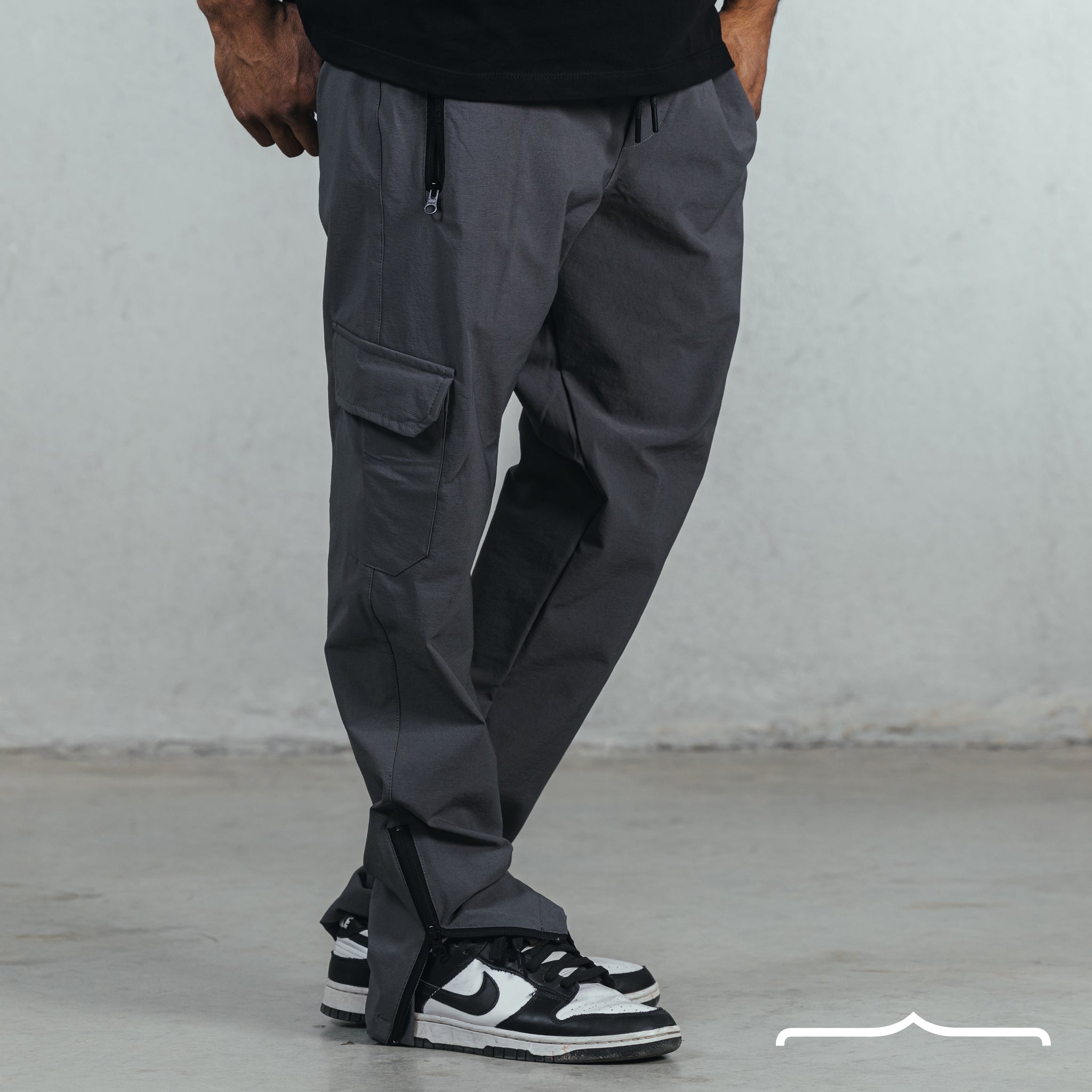 Baggy Pants in Grey