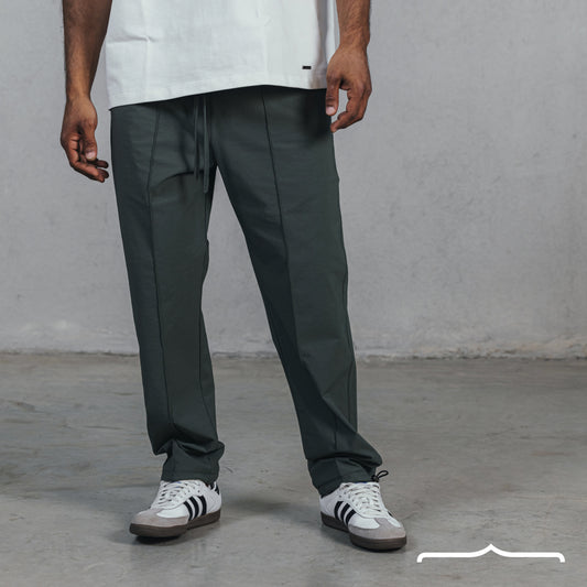 Drawstring sweatpants in Olive