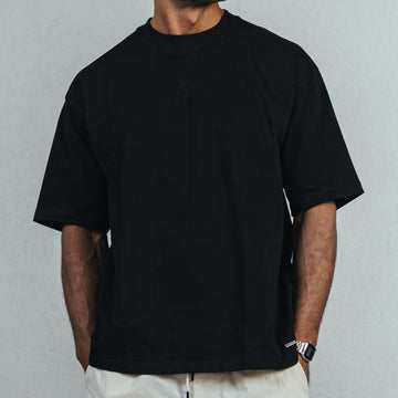 Oversize t-shirt in Black