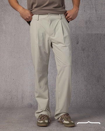 Classic pants volume 4 in Beige
