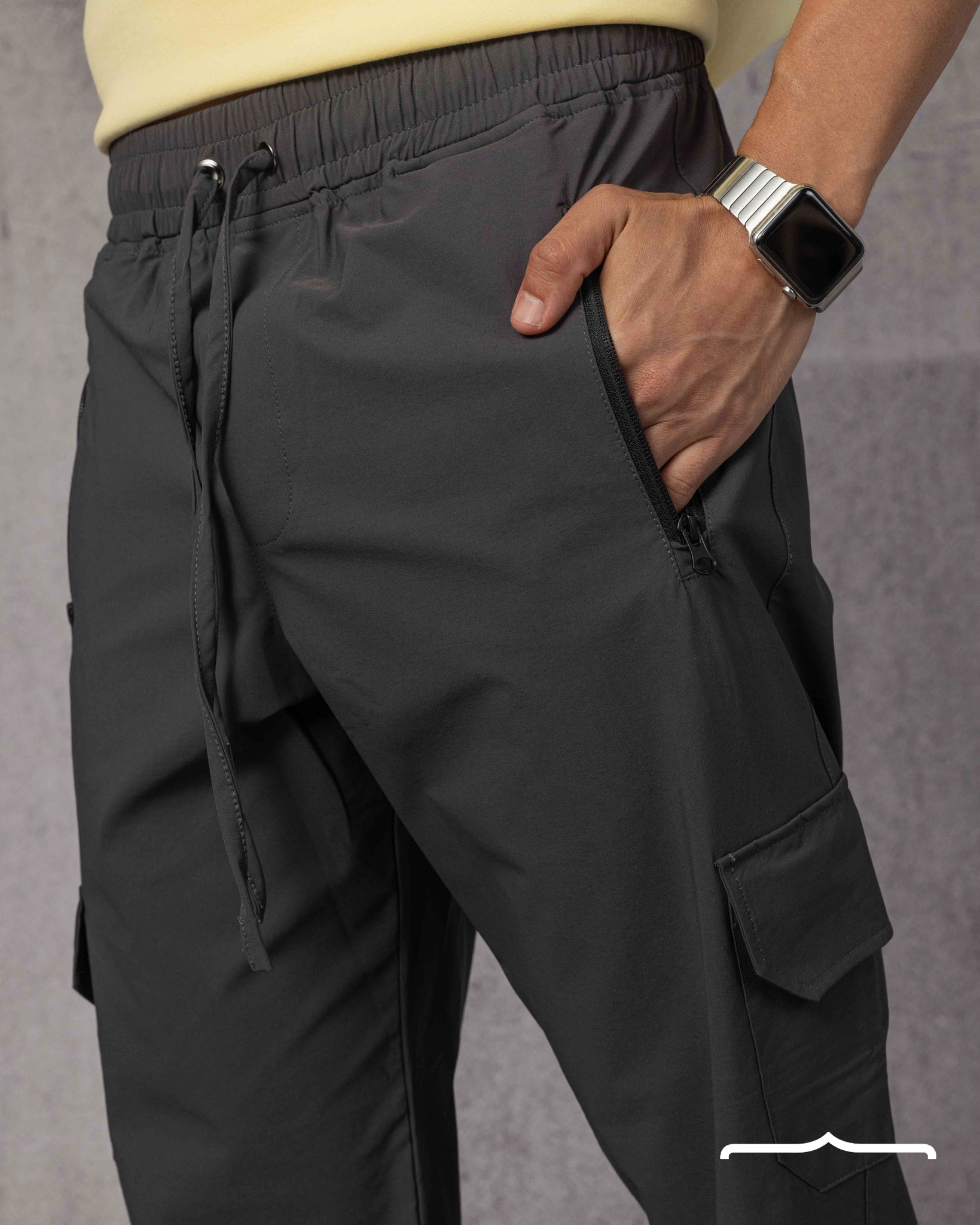 Baggy pants in Grey