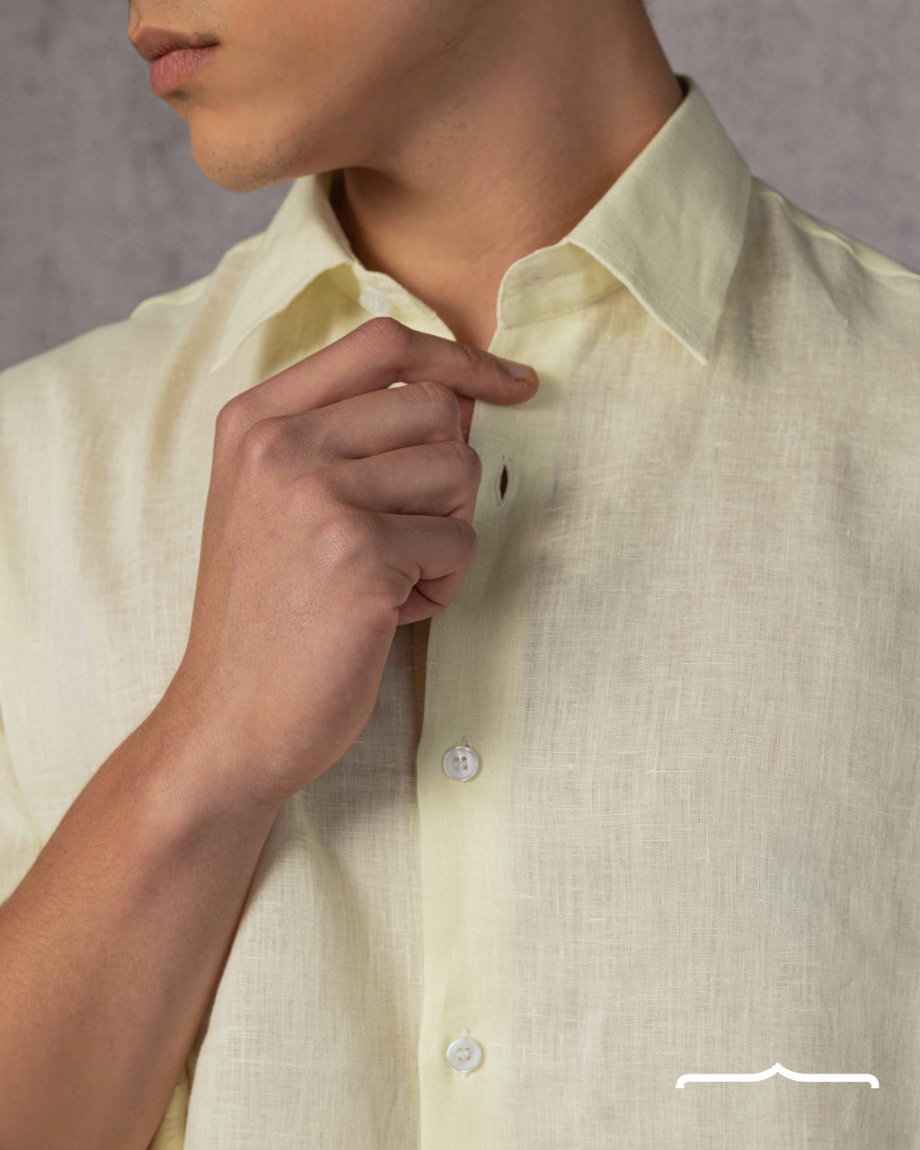 Classic Linen Shirt Volume 3 in Butter Yellow