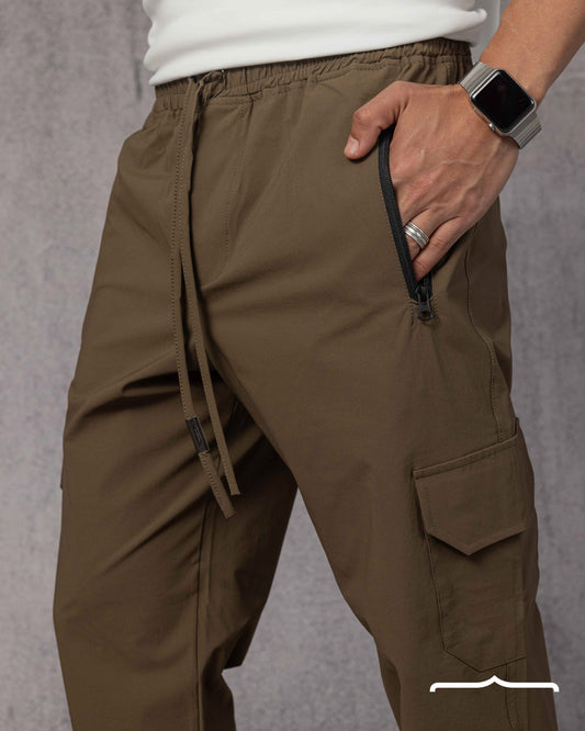 Baggy pants in Brown