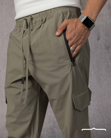 Baggy pants in Sage Grey