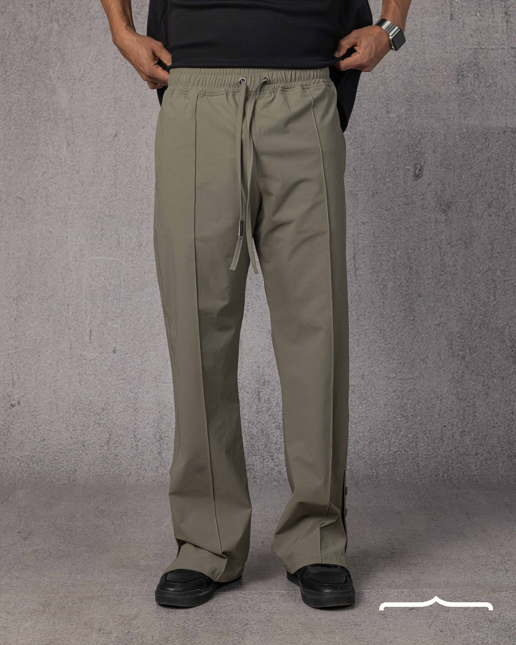 Drawstring Pants Volume 3 in Sage Grey
