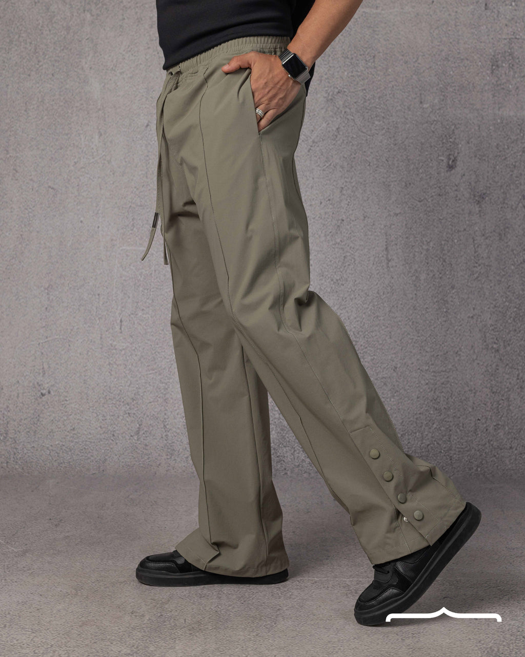 Drawstring Pants Volume 3 in Sage Grey