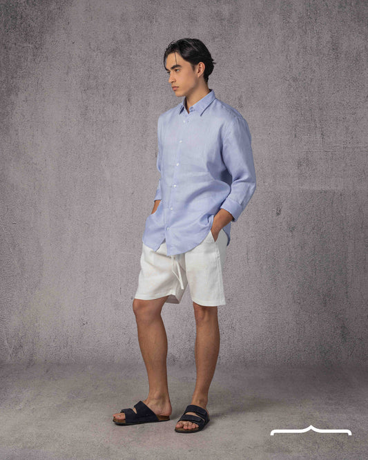 Classic Linen Shirt Volume 3 in purple