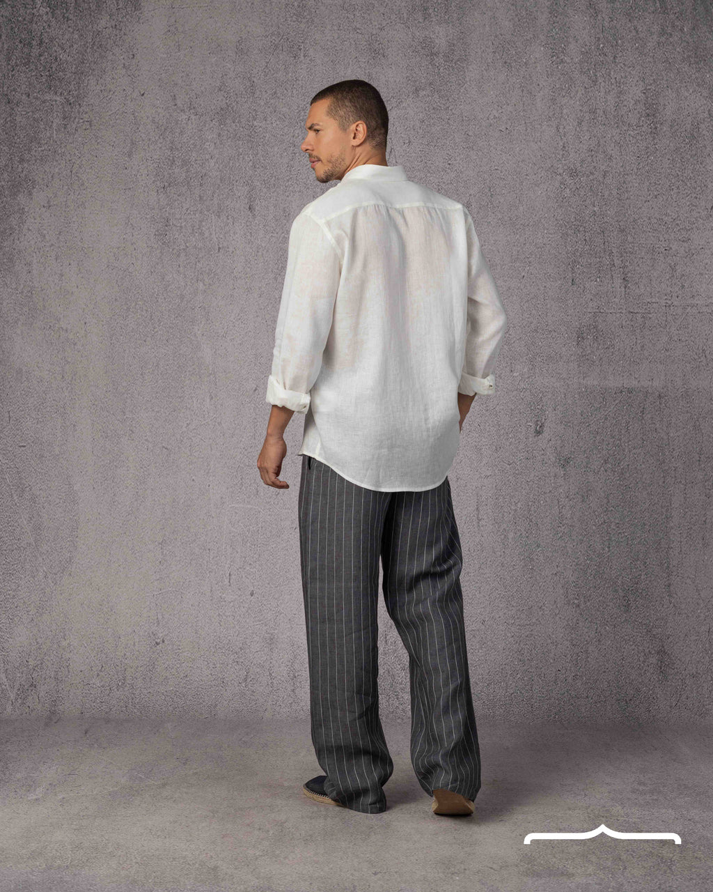 Classic Linen Shirt Volume 3 in Off White