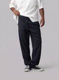 Textured Sweatpants Volume 2 in Naval Color