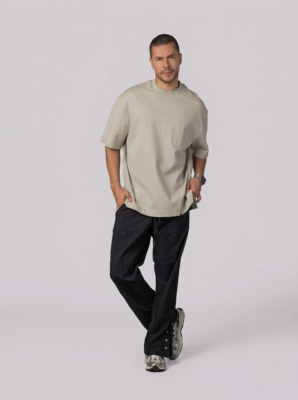 Urban T-shirt Volume 2 in Cream Grey