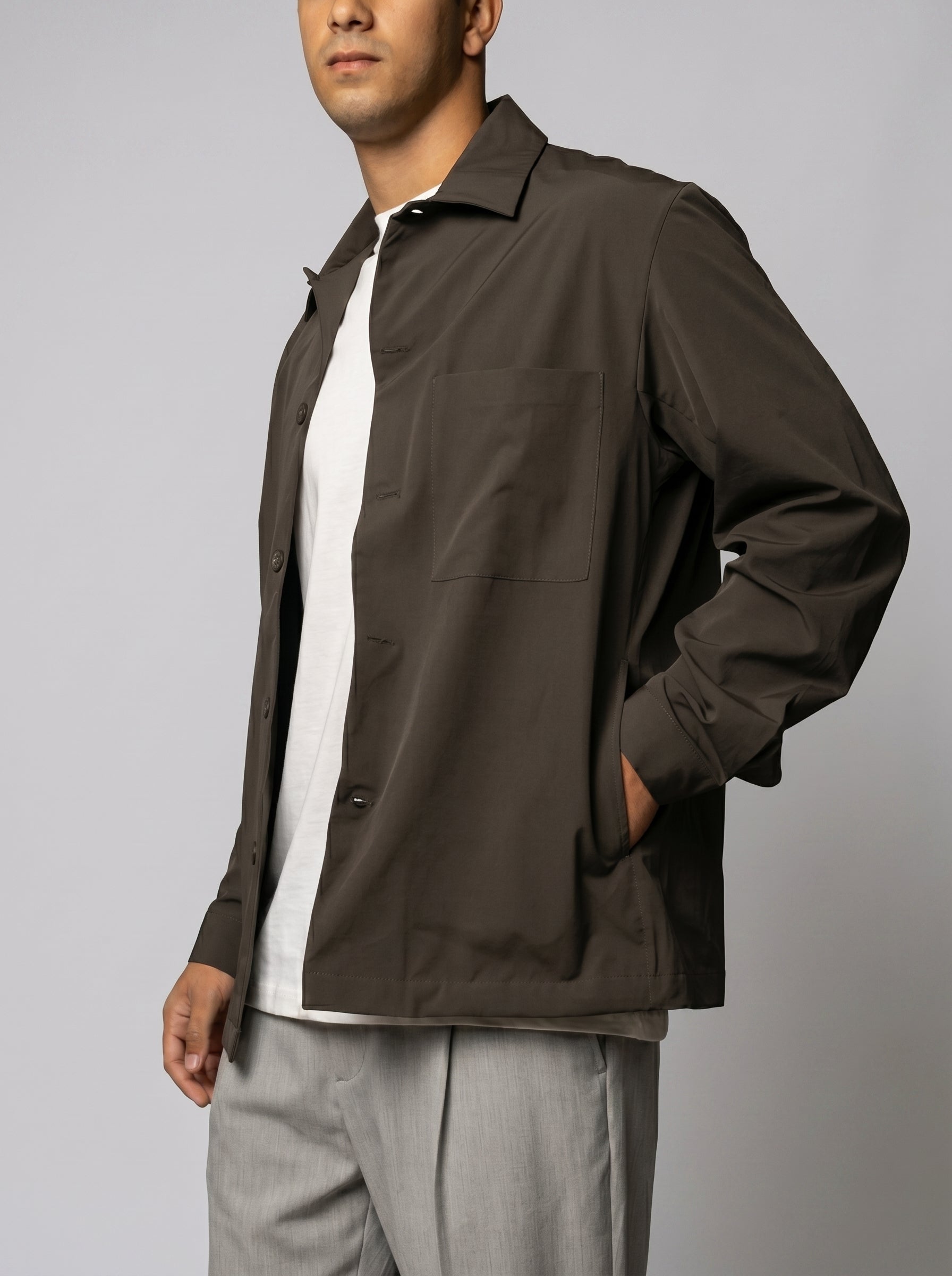 Water proof Shirt in Olive