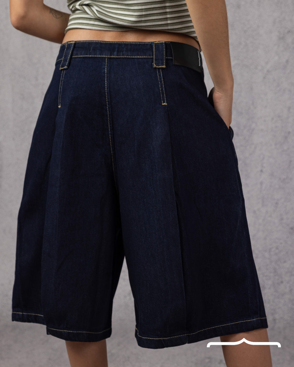 Denim Boyfriend Jort