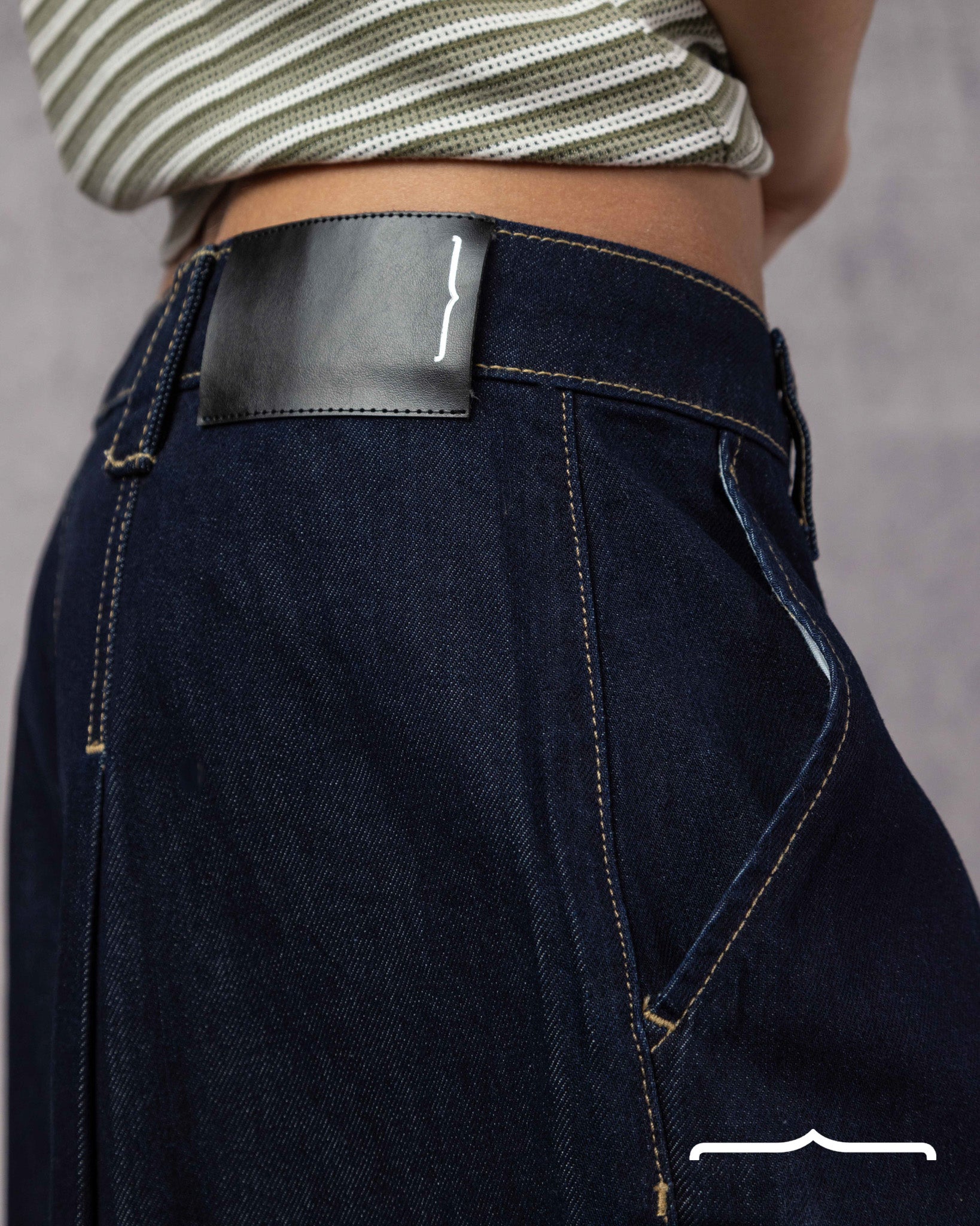 Denim Boyfriend Jort