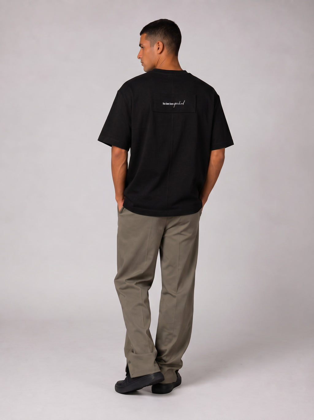 You have been stached t-shirt in Black