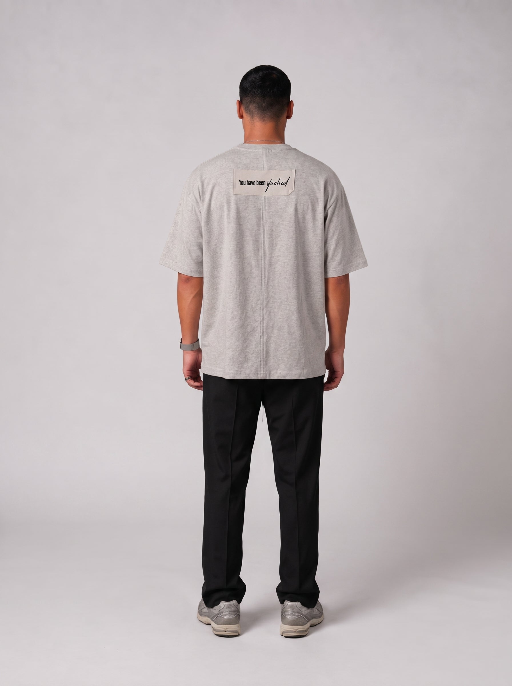 You have been stached t-shirt in Light Grey