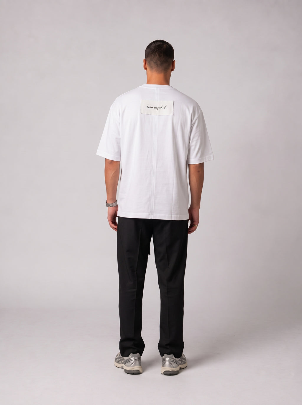 You have been stached t-shirt in White
