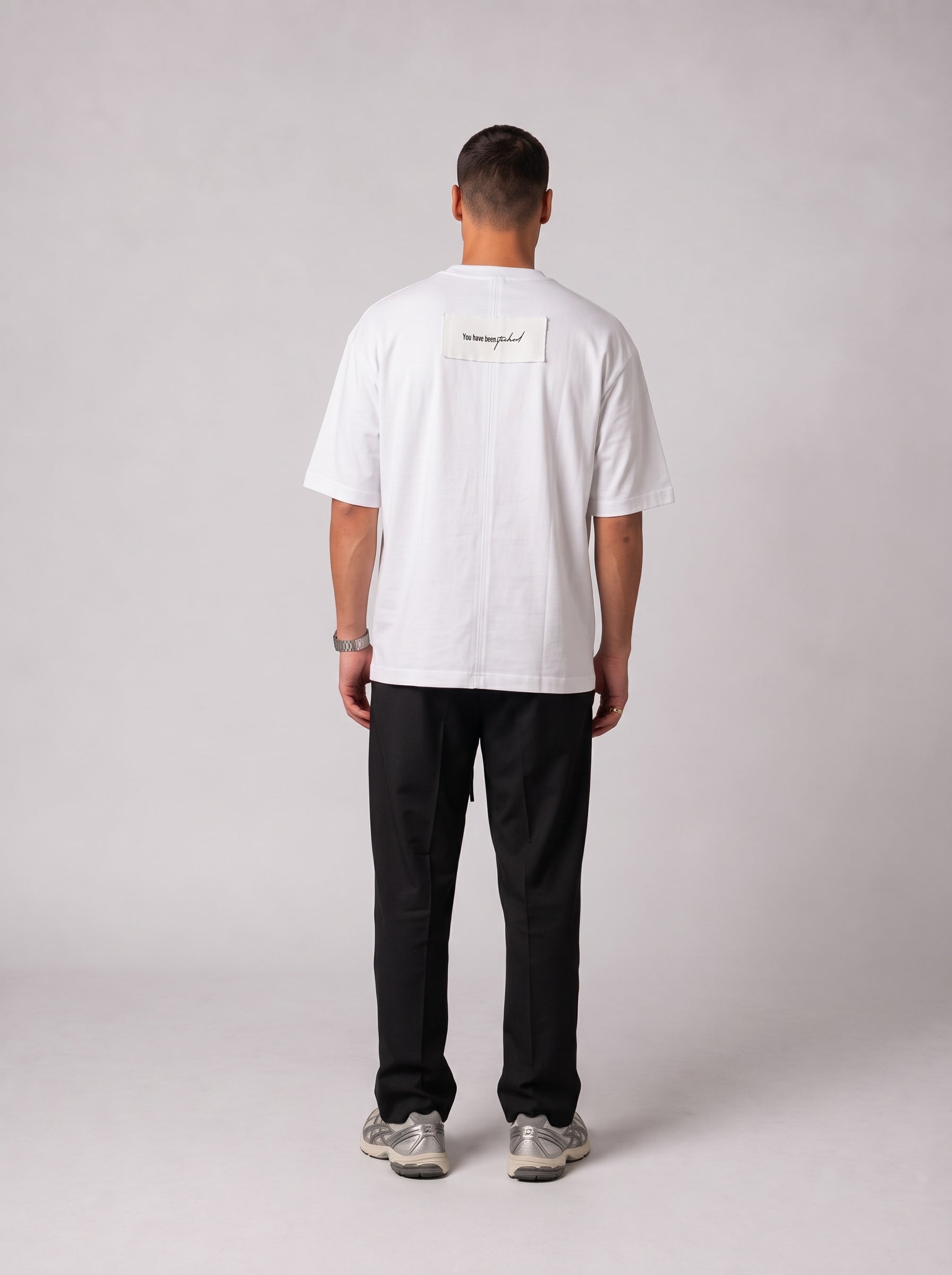 You have been stached t-shirt in White