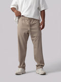Textured Sweatpants Volume 2 in Beige