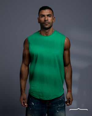 Sleeveless T-Shirt Volume 2 in Green