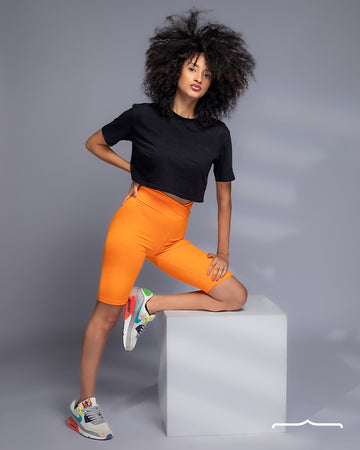 Bikershort in Orange